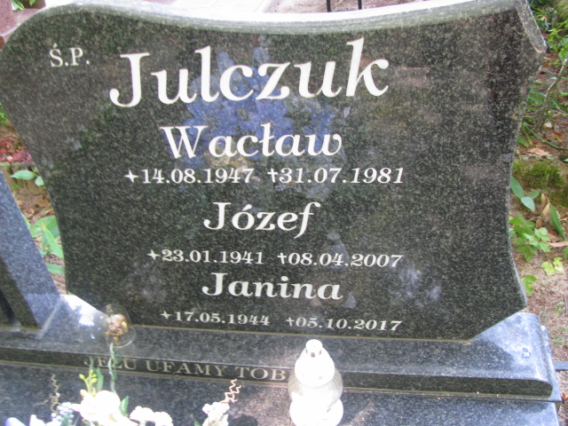 Janina Julczuk 1944 Police - Grobonet - Wyszukiwarka osób pochowanych