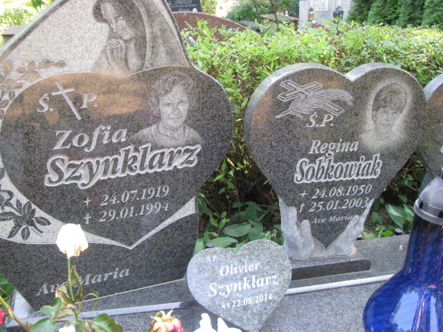 Zofia Szynklarz 1919 Police - Grobonet - Wyszukiwarka osób pochowanych