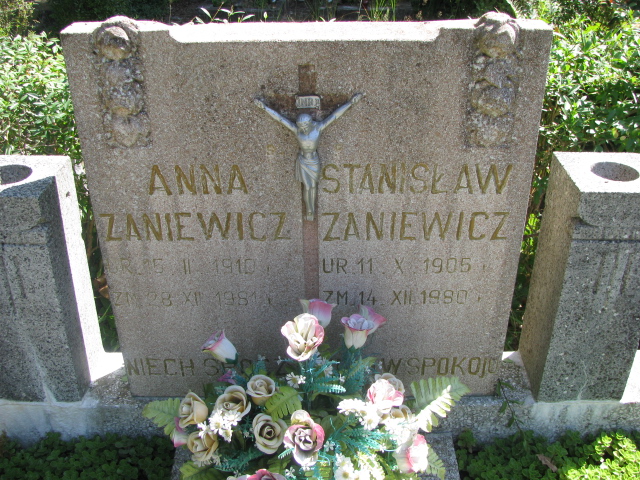 Stanisław Zaniewicz 1905 Police - Grobonet - Wyszukiwarka osób pochowanych