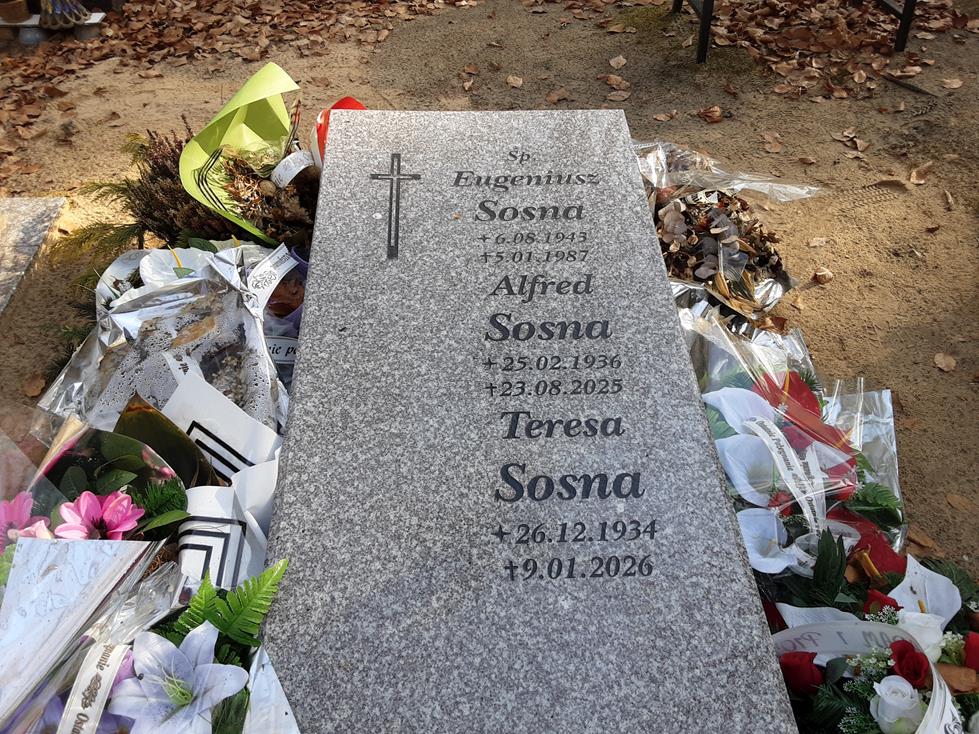 Teresa Sosna 1934 Police - Grobonet - Wyszukiwarka osób pochowanych