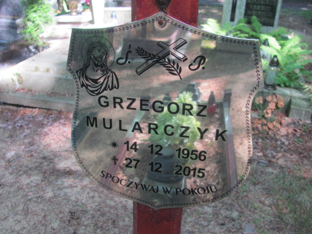 Grzegorz Mularczyk 1956 Police - Grobonet - Wyszukiwarka osób pochowanych