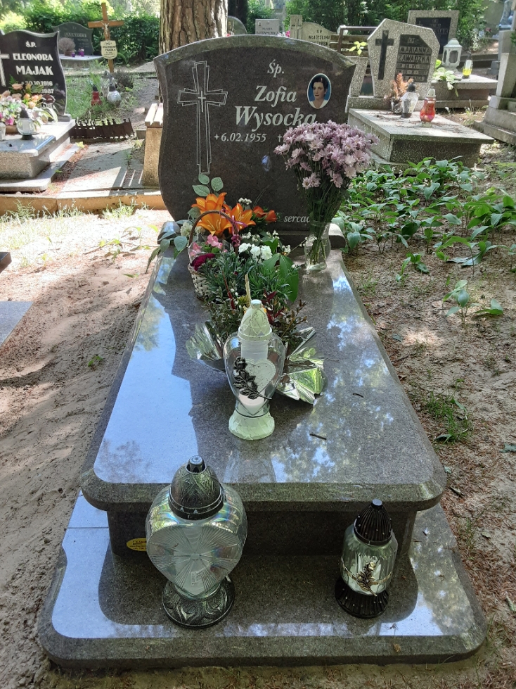 Zofia Wysocka  1955 Police - Grobonet - Wyszukiwarka osób pochowanych