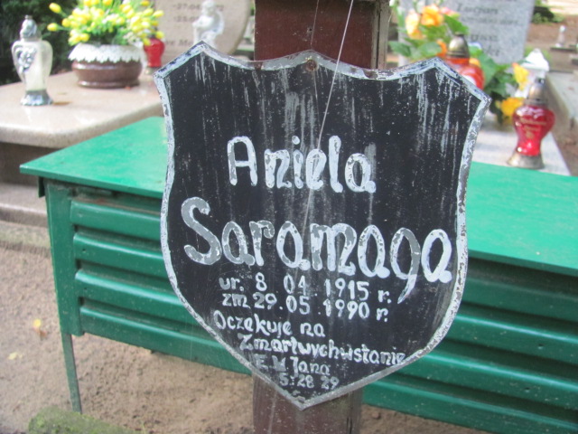 Aniela Saramaga 1911 Police - Grobonet - Wyszukiwarka osób pochowanych