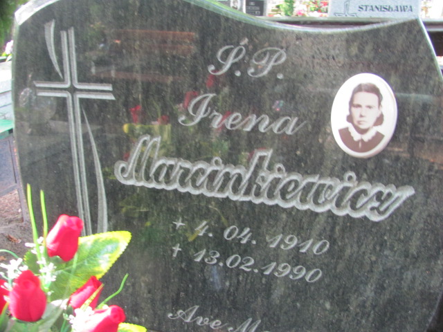 Irena Marcinkiewicz 1910 Police - Grobonet - Wyszukiwarka osób pochowanych