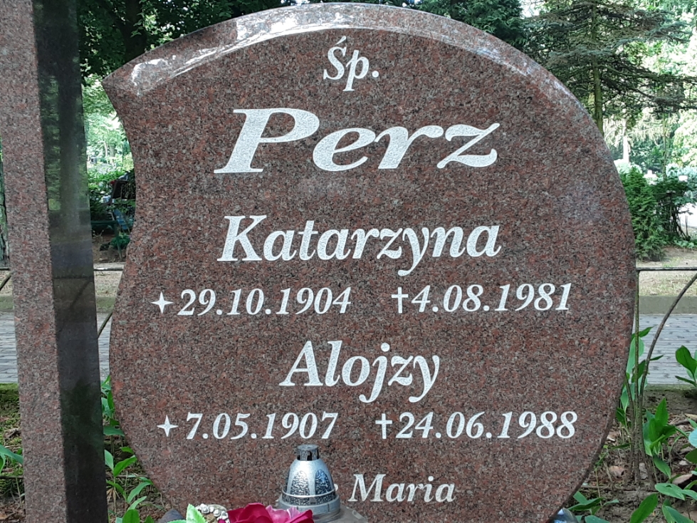 Katarzyna Perz 1904 Police - Grobonet - Wyszukiwarka osób pochowanych