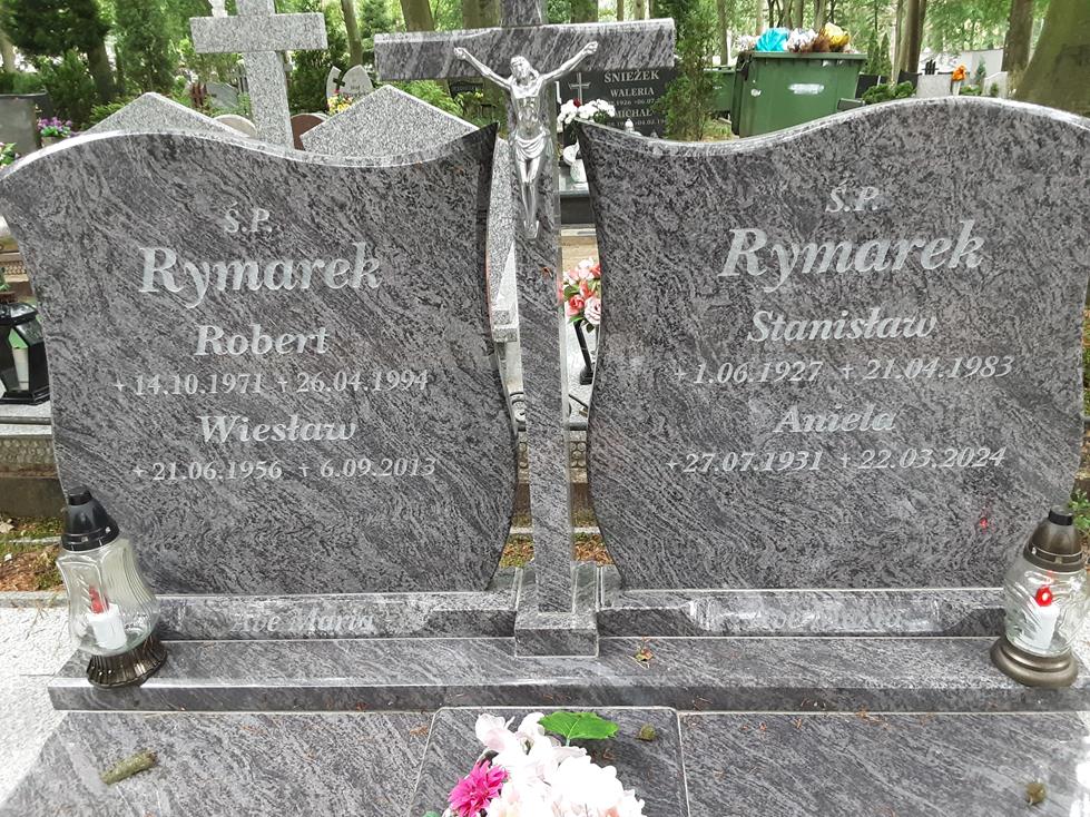 Grób Stanisław Rymarek