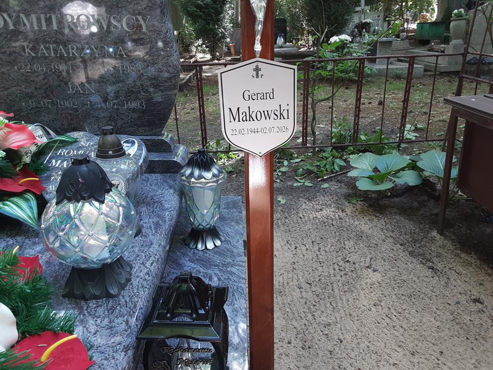 Grób Romuald  Makowski