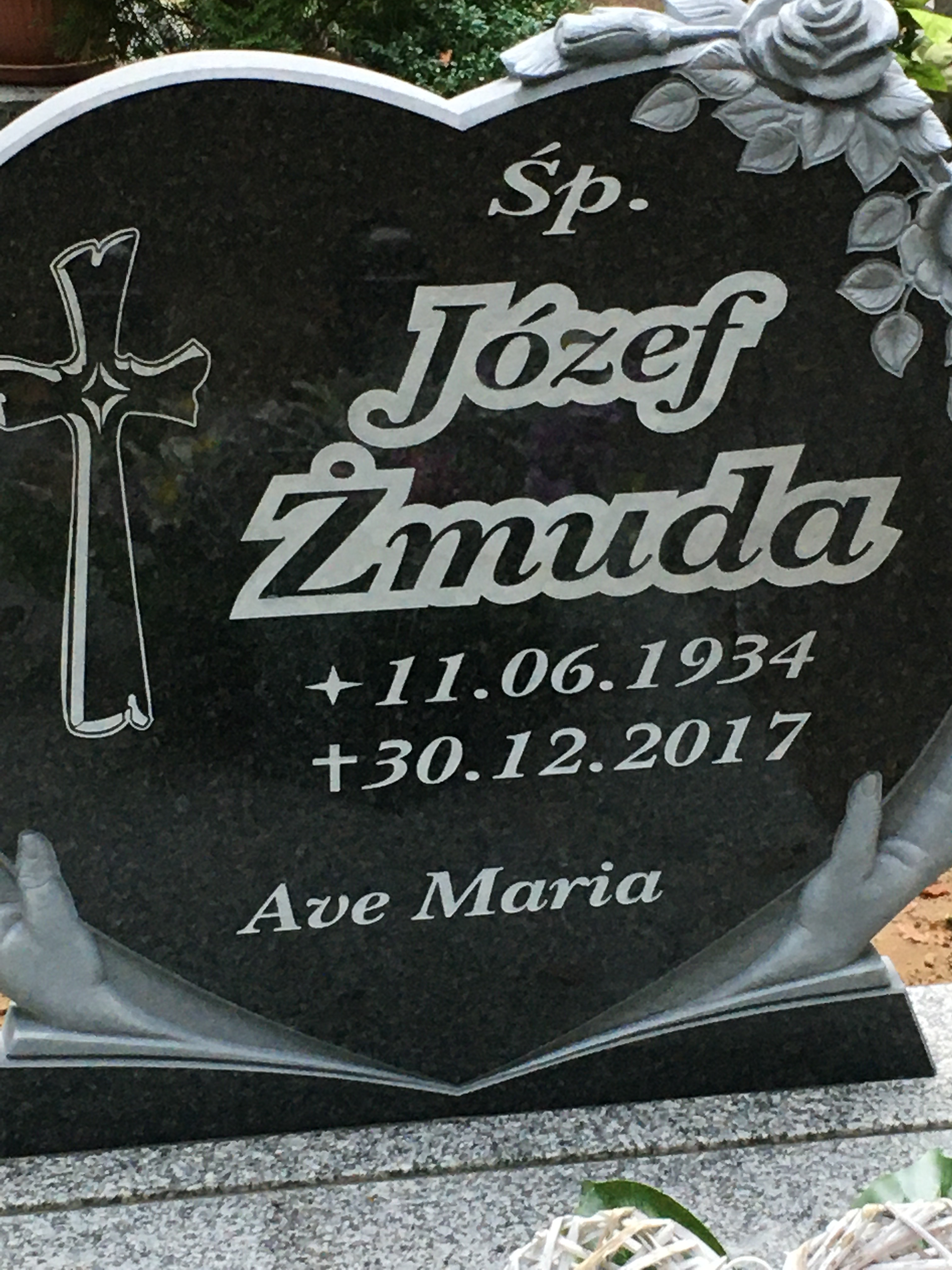 Józef Żmuda 1934 Police - Grobonet - Wyszukiwarka osób pochowanych