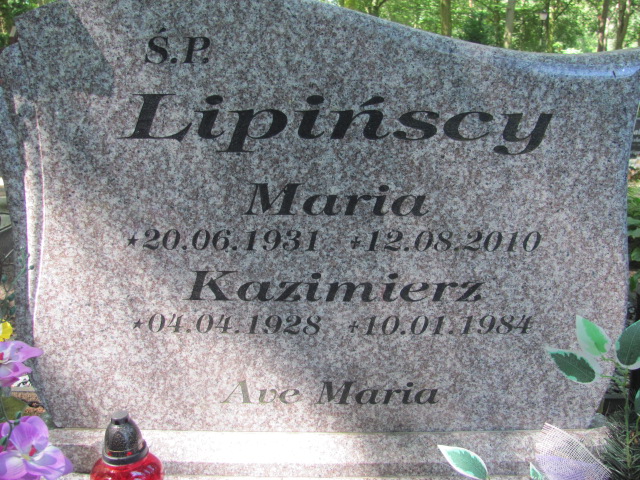 Kazimierz Lipiński 1928 Police - Grobonet - Wyszukiwarka osób pochowanych