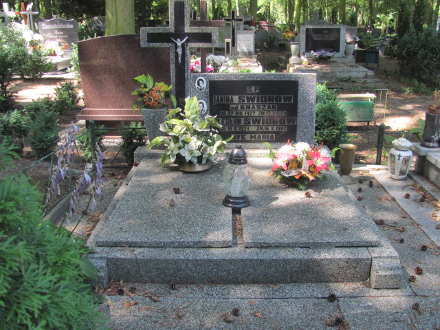 Grób Janina Świdrów