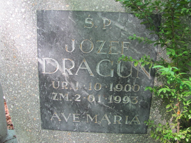 Józef Dragun 1900 Police - Grobonet - Wyszukiwarka osób pochowanych