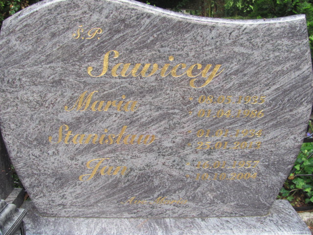 Maria Sawicka 1935 Police - Grobonet - Wyszukiwarka osób pochowanych