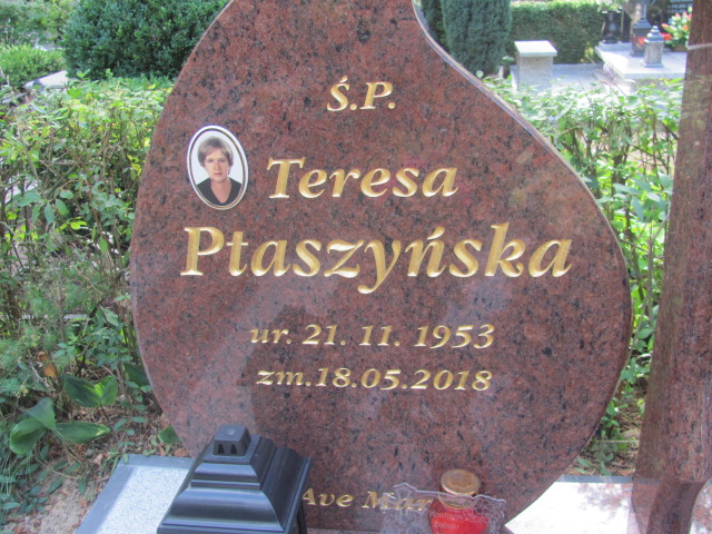 Teresa Ptaszyńska 1953 Police - Grobonet - Wyszukiwarka osób pochowanych