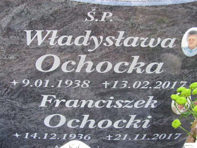 Franciszek Ochocki 1936 Police - Grobonet - Wyszukiwarka osób pochowanych