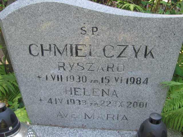Helena Chmielczyk 1933 Police - Grobonet - Wyszukiwarka osób pochowanych
