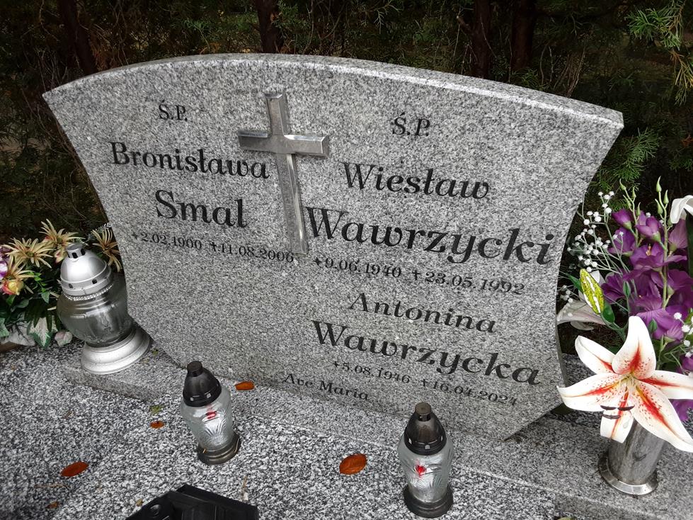 Grób Antonina Wawrzycka 