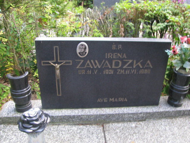 Irena Zawadzka 1931 Police - Grobonet - Wyszukiwarka osób pochowanych
