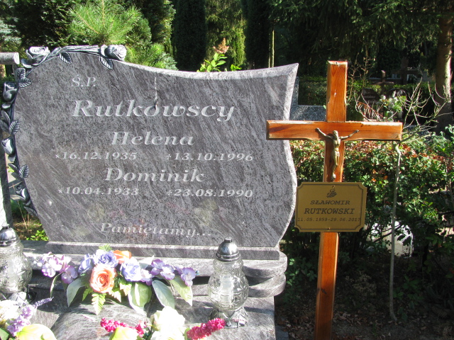 Sławomir Rutkowski 1959 Police - Grobonet - Wyszukiwarka osób pochowanych