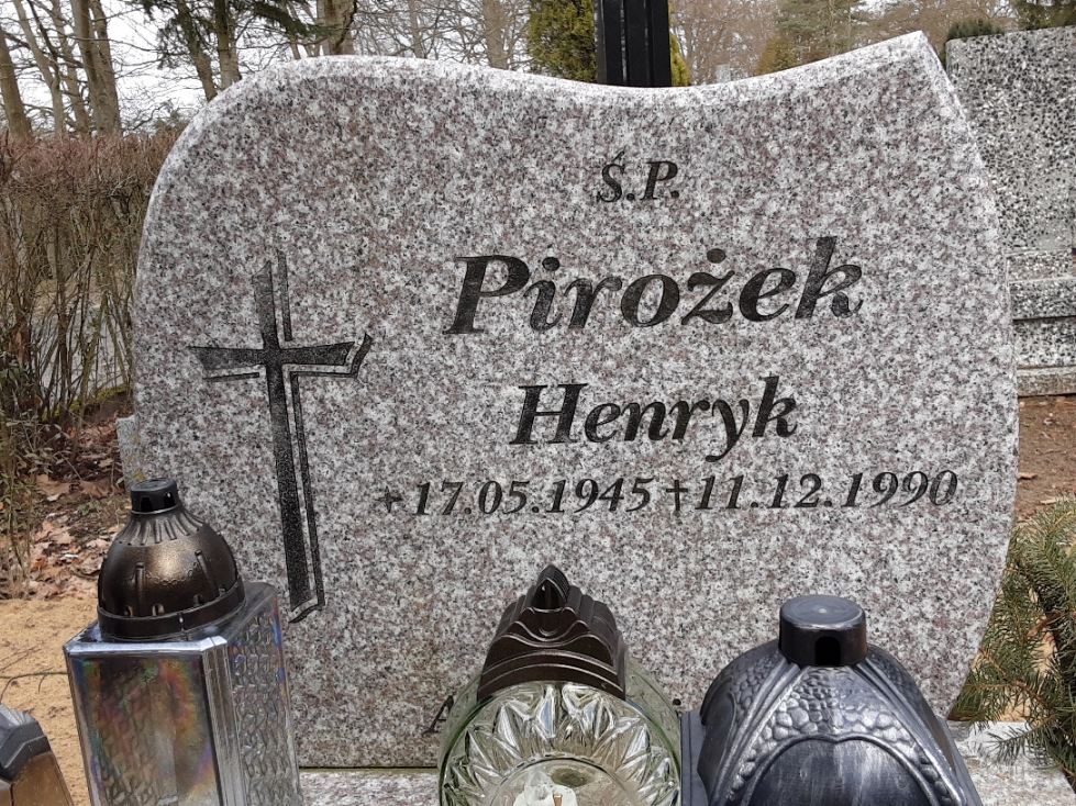 Henryk Pirożek 1945 Police - Grobonet - Wyszukiwarka osób pochowanych