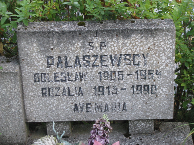 Bolesław Pałaszewski 1906 Police - Grobonet - Wyszukiwarka osób pochowanych