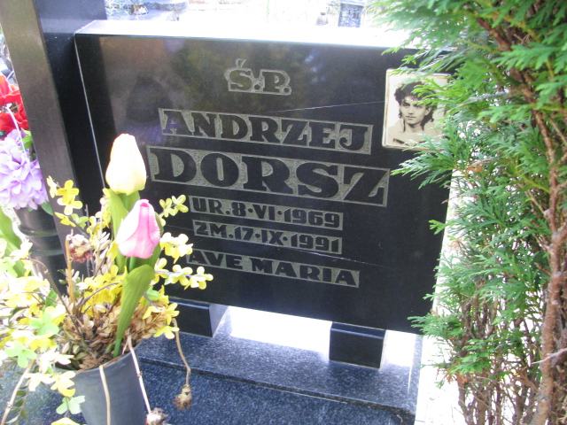 Andrzej Dorsz 1969 Police - Grobonet - Wyszukiwarka osób pochowanych