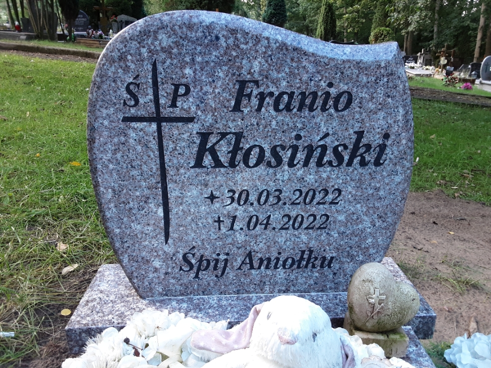 Franciszek Kłosiński 2022 Police - Grobonet - Wyszukiwarka osób pochowanych