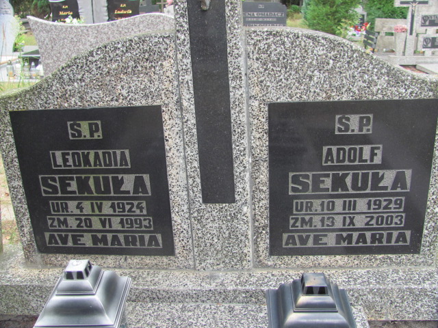 Leokadia Sekuła 1924 Police - Grobonet - Wyszukiwarka osób pochowanych