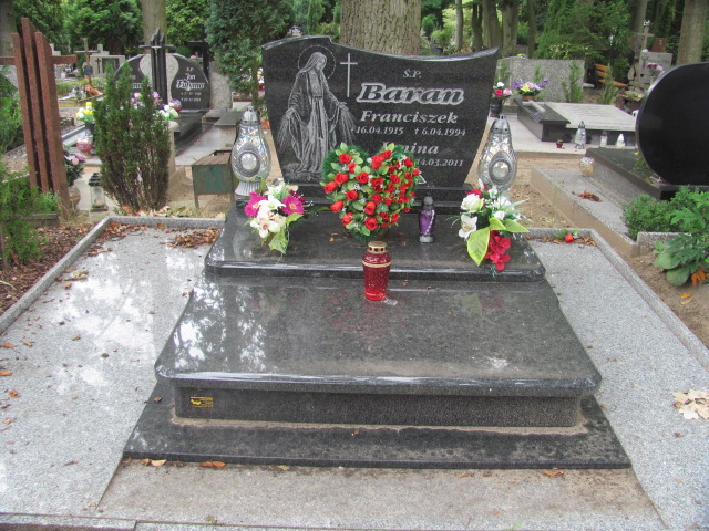 Grób Franciszek Baran