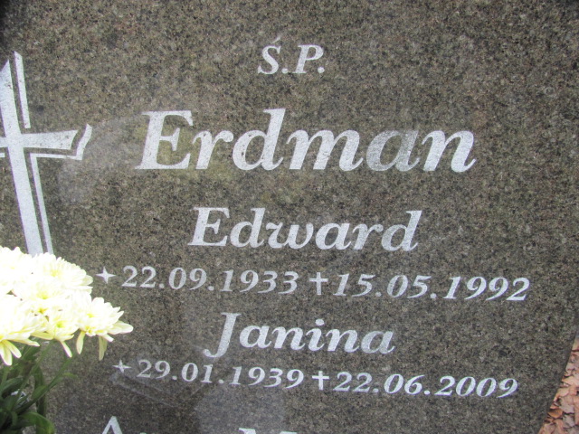Janina Erdman 1939 Police - Grobonet - Wyszukiwarka osób pochowanych