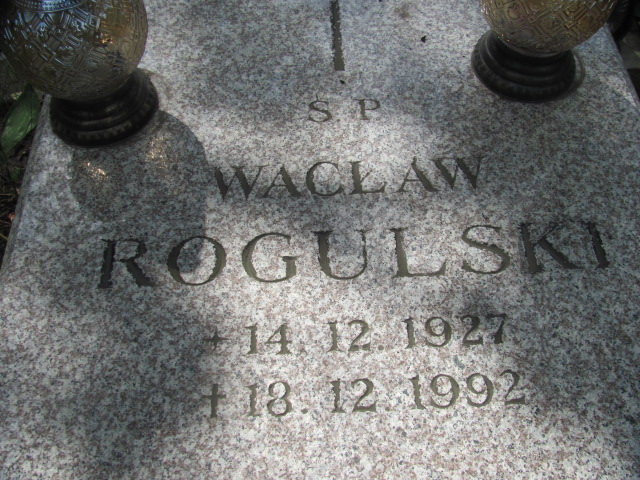 Wacław Rogulski 1927 Police - Grobonet - Wyszukiwarka osób pochowanych