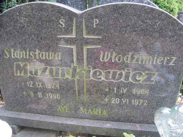 Włodzimierz Mazurkiewicz 1904 Police - Grobonet - Wyszukiwarka osób pochowanych