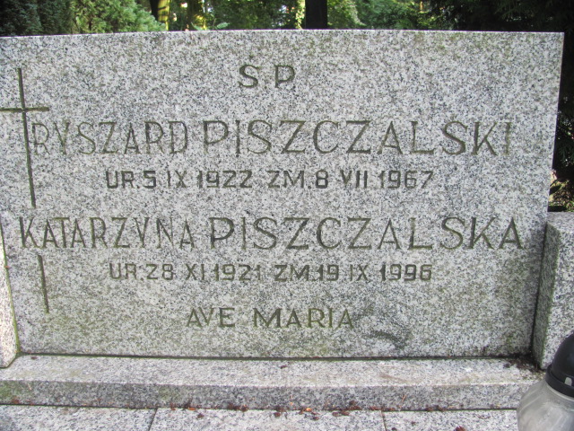 Katarzyna Piszczalska 1921 Police - Grobonet - Wyszukiwarka osób pochowanych