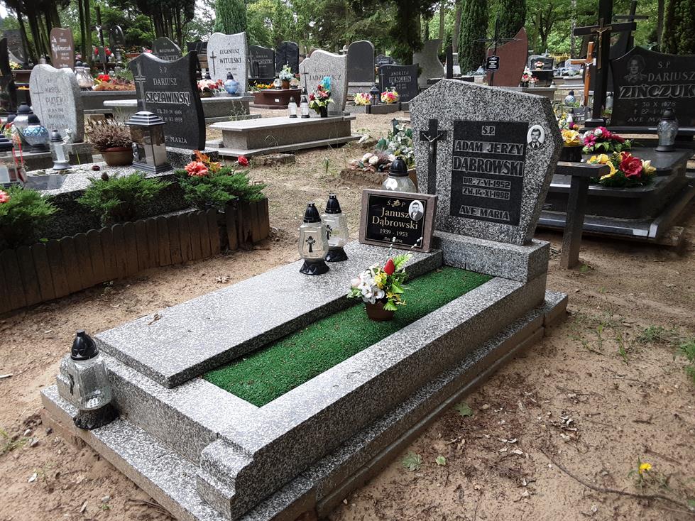 Janusz Dąbrowski 1939 Police - Grobonet - Wyszukiwarka osób pochowanych