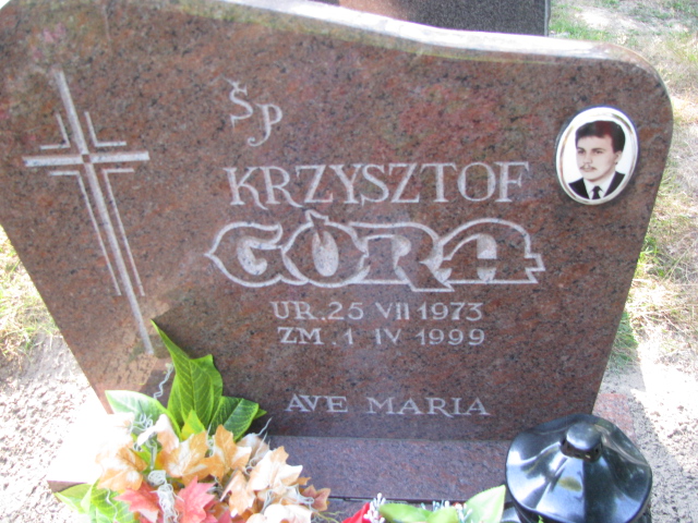 Krzysztof Góra 1973 Police - Grobonet - Wyszukiwarka osób pochowanych