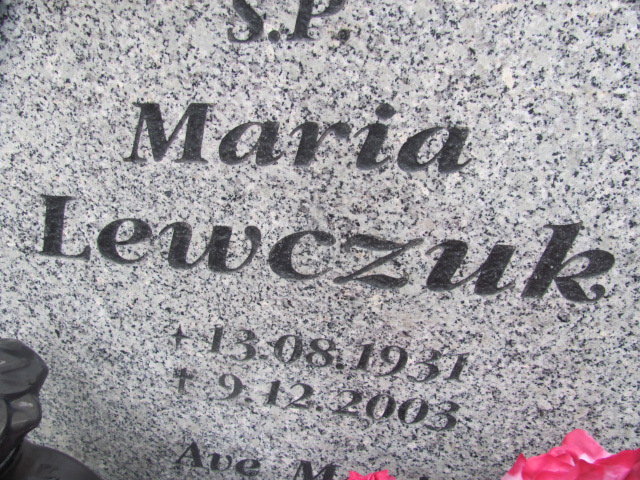 Jan Lewczuk 1901 Police - Grobonet - Wyszukiwarka osób pochowanych