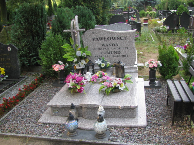 Grób Edmund Pawłowski