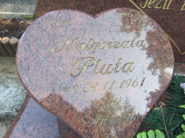 Małgorzata Pluta 1961 Police - Grobonet - Wyszukiwarka osób pochowanych