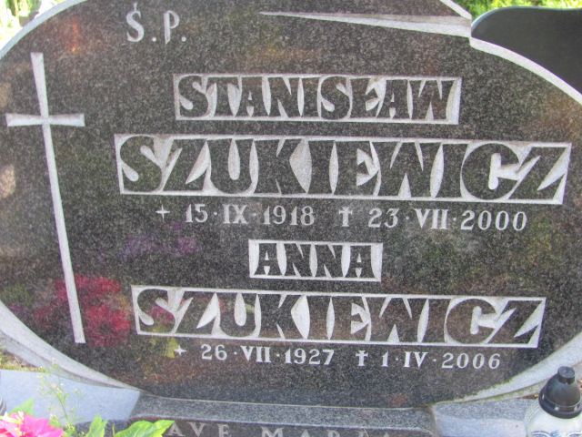 Anna Szukiewicz 1927 Police - Grobonet - Wyszukiwarka osób pochowanych