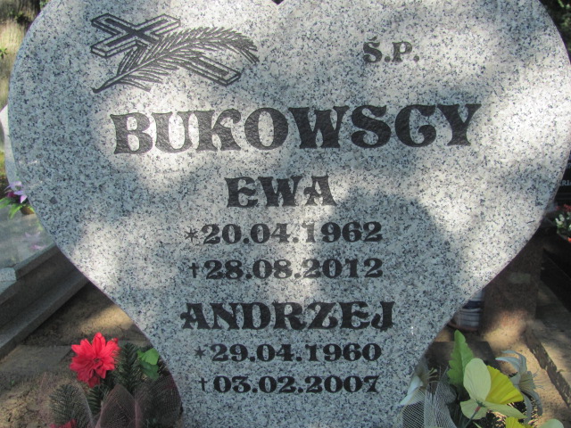 Ewa Bukowska 1962 Police - Grobonet - Wyszukiwarka osób pochowanych