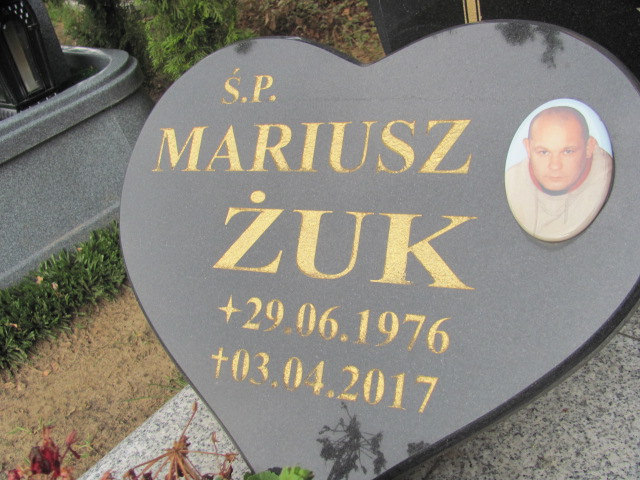 Mariusz Żuk 1976 Police - Grobonet - Wyszukiwarka osób pochowanych