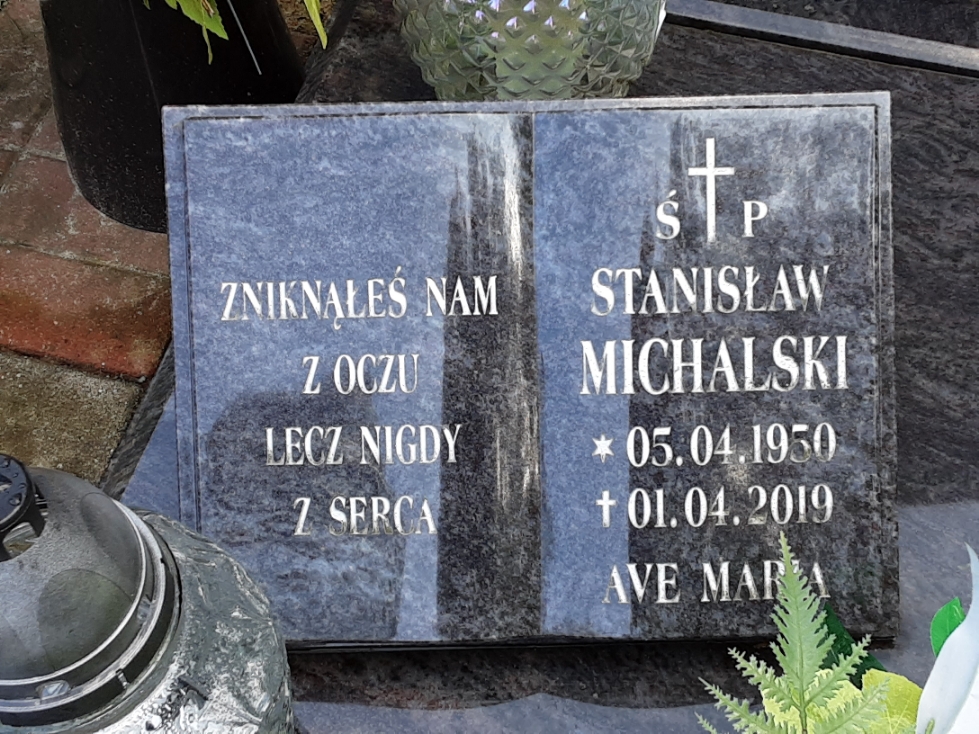 Stanisław Michalski 1950 Police - Grobonet - Wyszukiwarka osób pochowanych