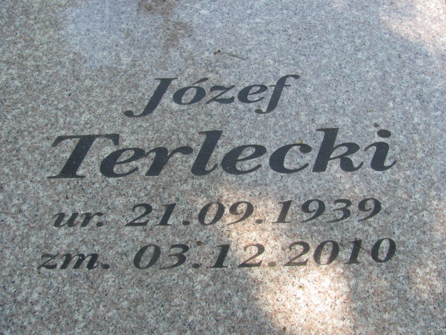 Józef Terlecki 1939 Police - Grobonet - Wyszukiwarka osób pochowanych