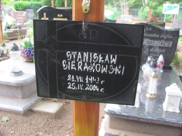 Stanisław Sierakowski 1942 Police - Grobonet - Wyszukiwarka osób pochowanych