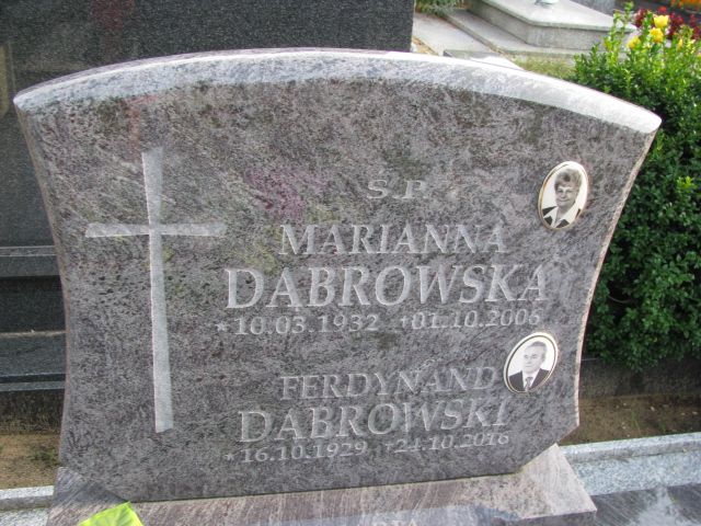 Marianna Dąbrowska 1932 Police - Grobonet - Wyszukiwarka osób pochowanych