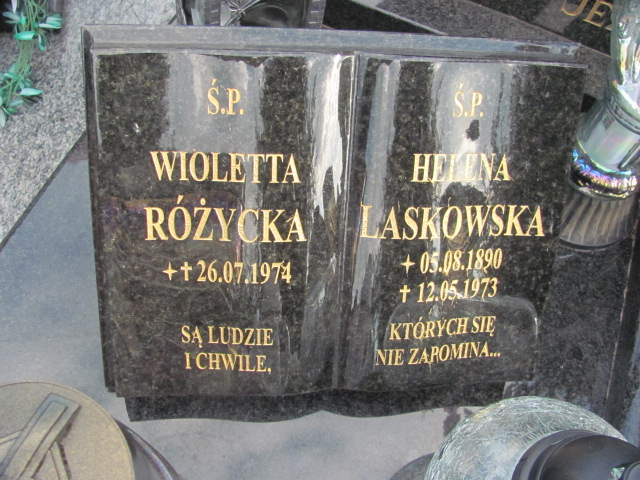 Wioletta Różycka 1974 Police - Grobonet - Wyszukiwarka osób pochowanych