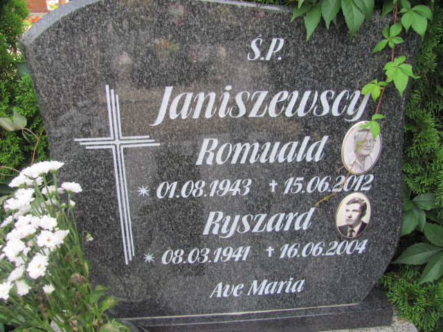 Ryszard Janiszewski 1941 Police - Grobonet - Wyszukiwarka osób pochowanych