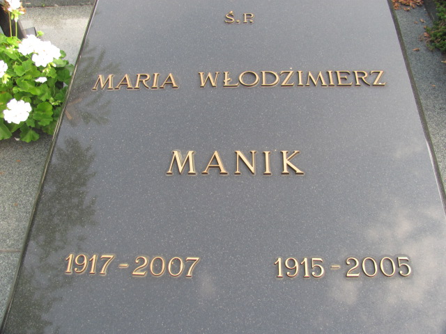 Włodzimierz Manik 1915 Police - Grobonet - Wyszukiwarka osób pochowanych
