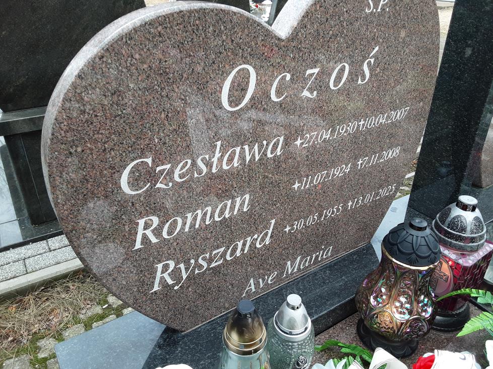 Grób Ryszard Oczoś