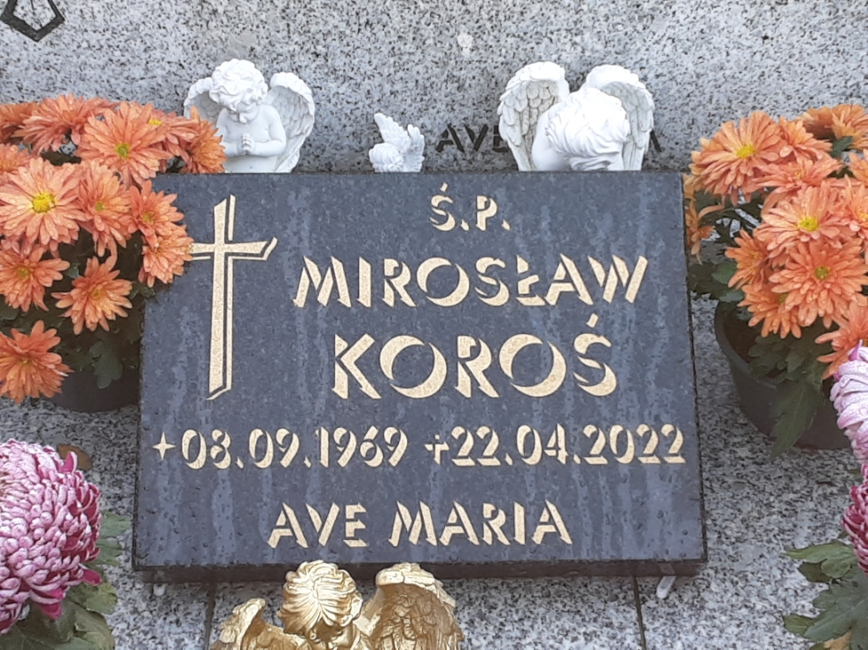 Mirosław Koroś 1969 Police - Grobonet - Wyszukiwarka osób pochowanych