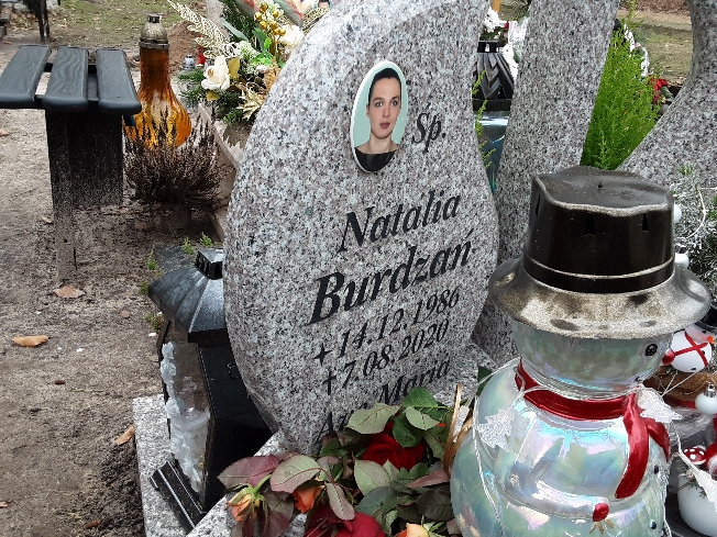 Natalia Burdzań  1986 Police - Grobonet - Wyszukiwarka osób pochowanych